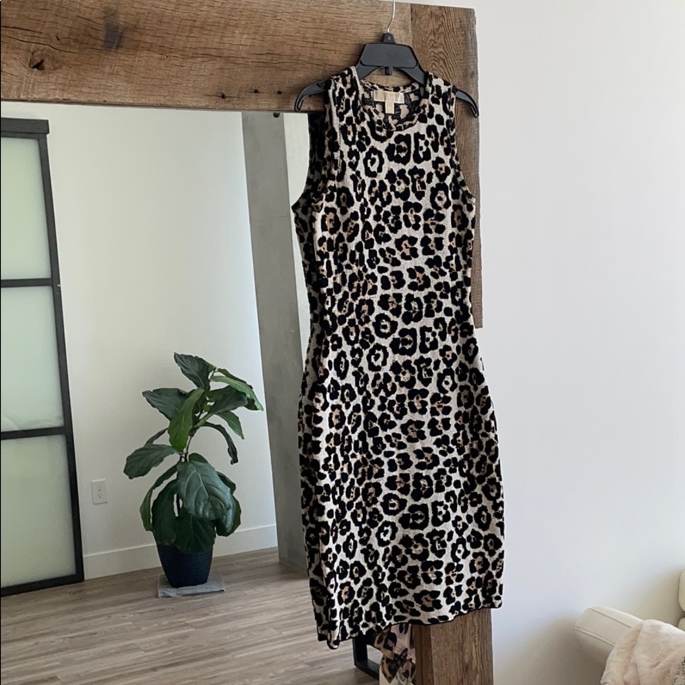Michael Kors leopard dress